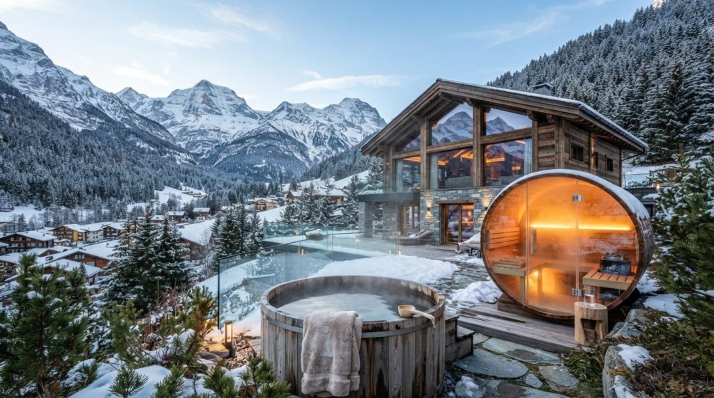 Chalets suisses avec jacuzzi et sauna : comment choisir votre séjour